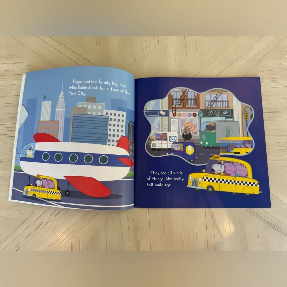 Peppa Pig Book Bundle 2 Scholastic On the Road Family Trip